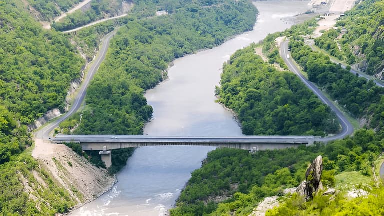 Shopping mall interior