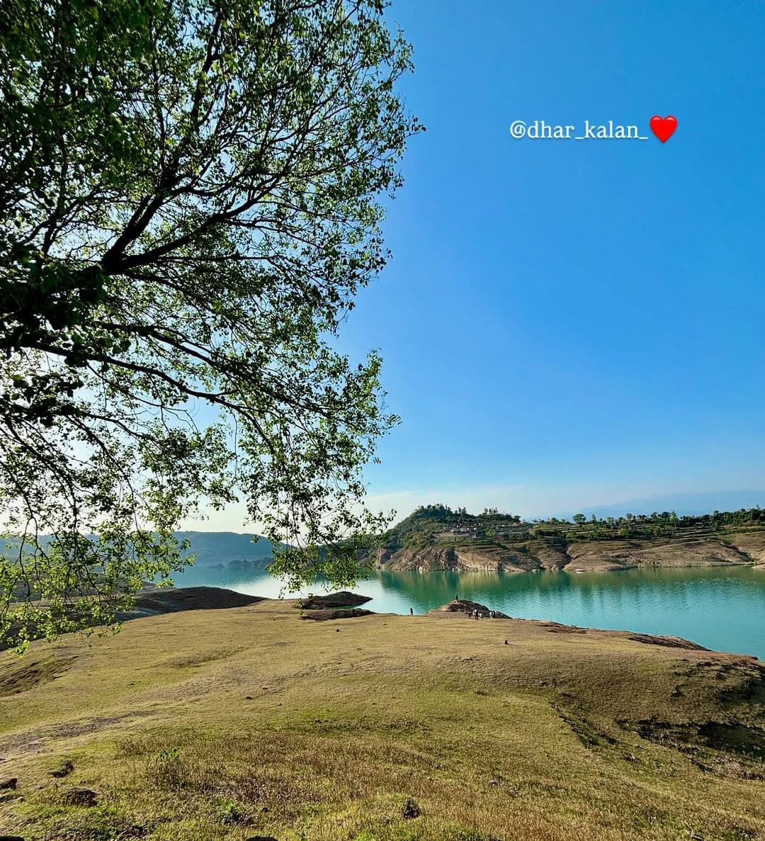 View over the lake at Mini Goa Pathankot