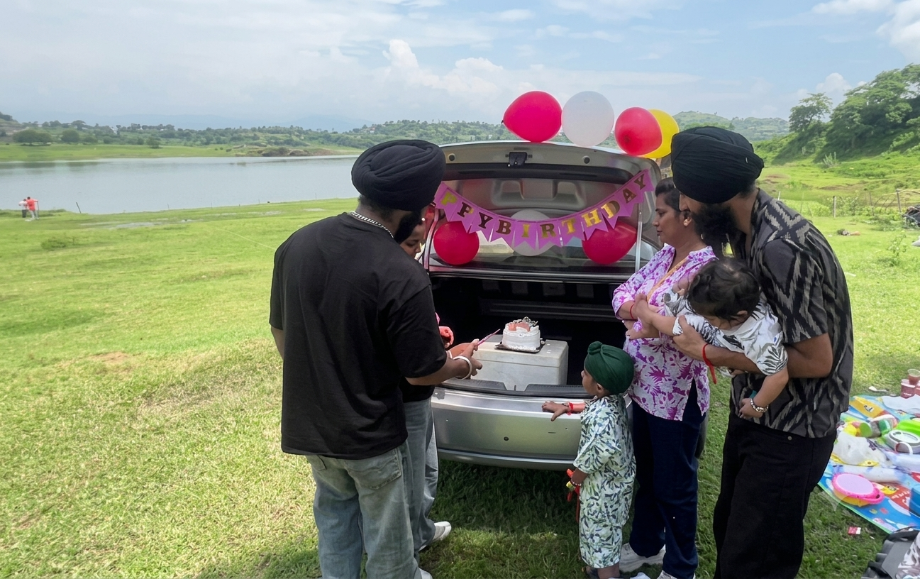 Lakeside Birthday Surprise